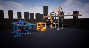 Harbor Cranes download