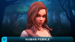 Stylized Modular Human Female download