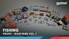 Boatyard VOL.7 – Fishing (Nanite and Low Poly) download