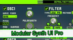 Modular Synth UI Pro by Floor download