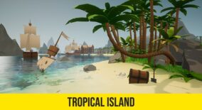 Low Poly Tropical Island – Pirate Island download