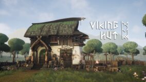 Stylized Viking Hut download