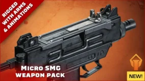 Animated Micro SMG FPS Gun Pack download