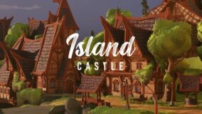 Stylized Island Castle Environment download