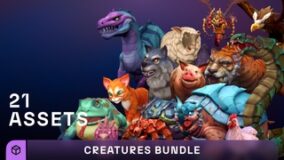 Stylized Fantasy Creatures Bundle download