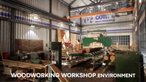 Woodworking Workshop Environment download