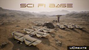UCreate – Sci fi Base Outpost download