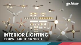 Lighting VOL.1 – Interior (Nanite and Low Poly) download