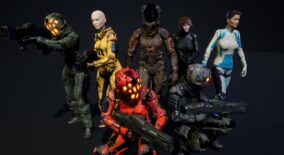 Scifi Unit Female download