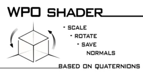 WPO Shaders – Rotate, Scale, Save Normals download
