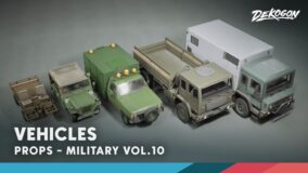Vehicles VOL.10 – Military (Low Poly) download