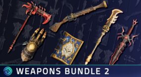 100+ Stylized Weapons Bundle 2 – Fantasy RPG download
