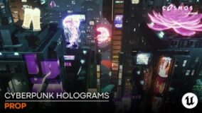Cyberpunk Holograms / Neon Set ( Set of 33 Holograms ) download