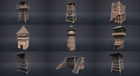 Medieval Watchtowers and Platforms – v1 download