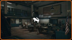 Retro Police Station Environment download