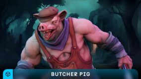 Stylized Modular Butcher Pig download
