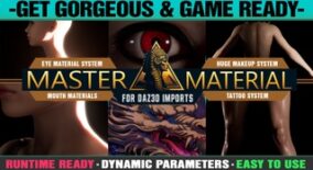 Master Materials and Layer System for Daz3D Imports download