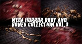Mega body and bones parts with skulls collection vol.3 download