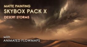 Matte Painting Skybox Pack X: Desert Storms download
