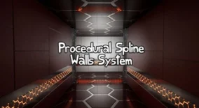 Procedural Spline Walls System download