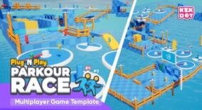 Parkour Race – Multiplayer Blueprint Game Template – Platformer download