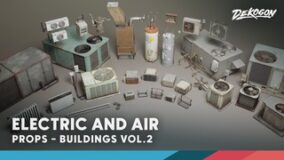 Buildings VOL.2 – Electric & Air (Nanite and Low Poly) download