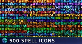 500 RPG Spell Icons – Fantasy download