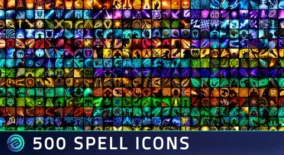 500 RPG Spell Icons – Fantasy download