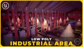 Low Poly: Industrial Area download