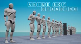 ANIME BOY STANDING download