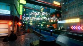 Stylized China Town download