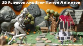 3D Flipbook and Stop-Motion Animator download