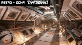 Retro Modular Sci-fi Environment Kit-bash download