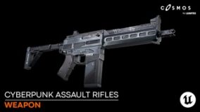Cyberpunk Assault Rifles download