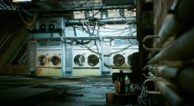 Cyberpunk Apartment Block download