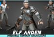 Elf Arden – Stylized Medieval Elven Warrior download