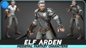 Elf Arden – Stylized Medieval Elven Warrior download