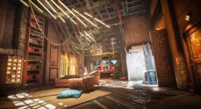 Cyberpunk Interior Environment Kitbash Set download