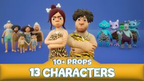 Stone Age Characters Pack download