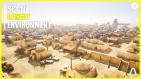 Desert Science Fiction City Modular Pack download
