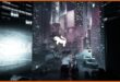 Futuristic Rooftop City Environment download