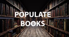 Populate Books download