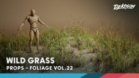Foliage VOL.22 – Wild Grass (Low Poly) download