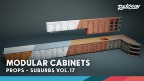 Suburbs VOL.17 – Modular Cabinets (Nanite and Low Poly) download