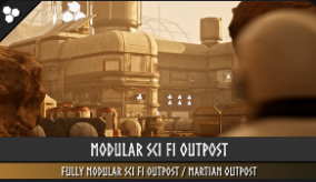 Modular Sci Fi Outpost download