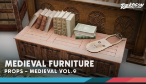 Medieval VOL.9 – Castle Furniture download
