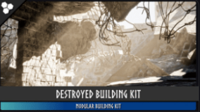 Modular Destroyed Buildings download