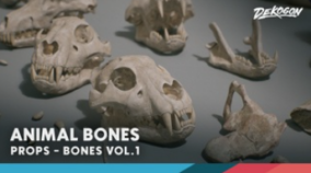 Bones VOL.1 – Animal Bones 1 (Nanite + Low Poly) download