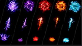 [25] Stylized Projectiles VFX download