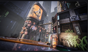 Cyberpunk Environment Kitbash Set download